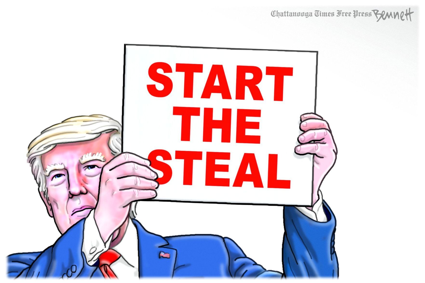 Clay Bennett cartoon